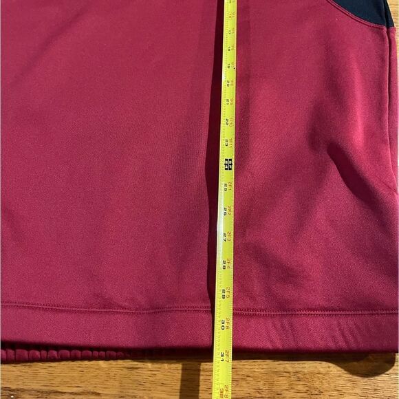 Nike Golf Therma Fit Long Sleeve 1/4 Zip Pullover XXL Men’s Burgundy NWOT - Picture 5 of 10